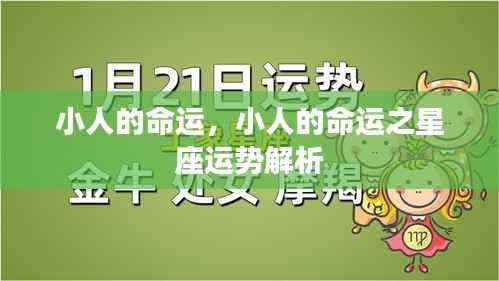 小人的星座命运解析,揭示星座运势与命运走向