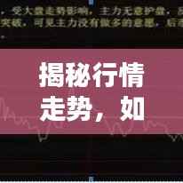 揭秘行情走势,如何精准判断做多时机!