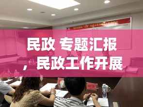 民政 专题汇报，民政工作开展情况汇报 